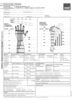 Maßblatt Flachstrick – Arm / Hand